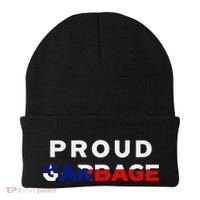 Proud Garbage Peurto Rico Flag Boricua Beanie thumb 0