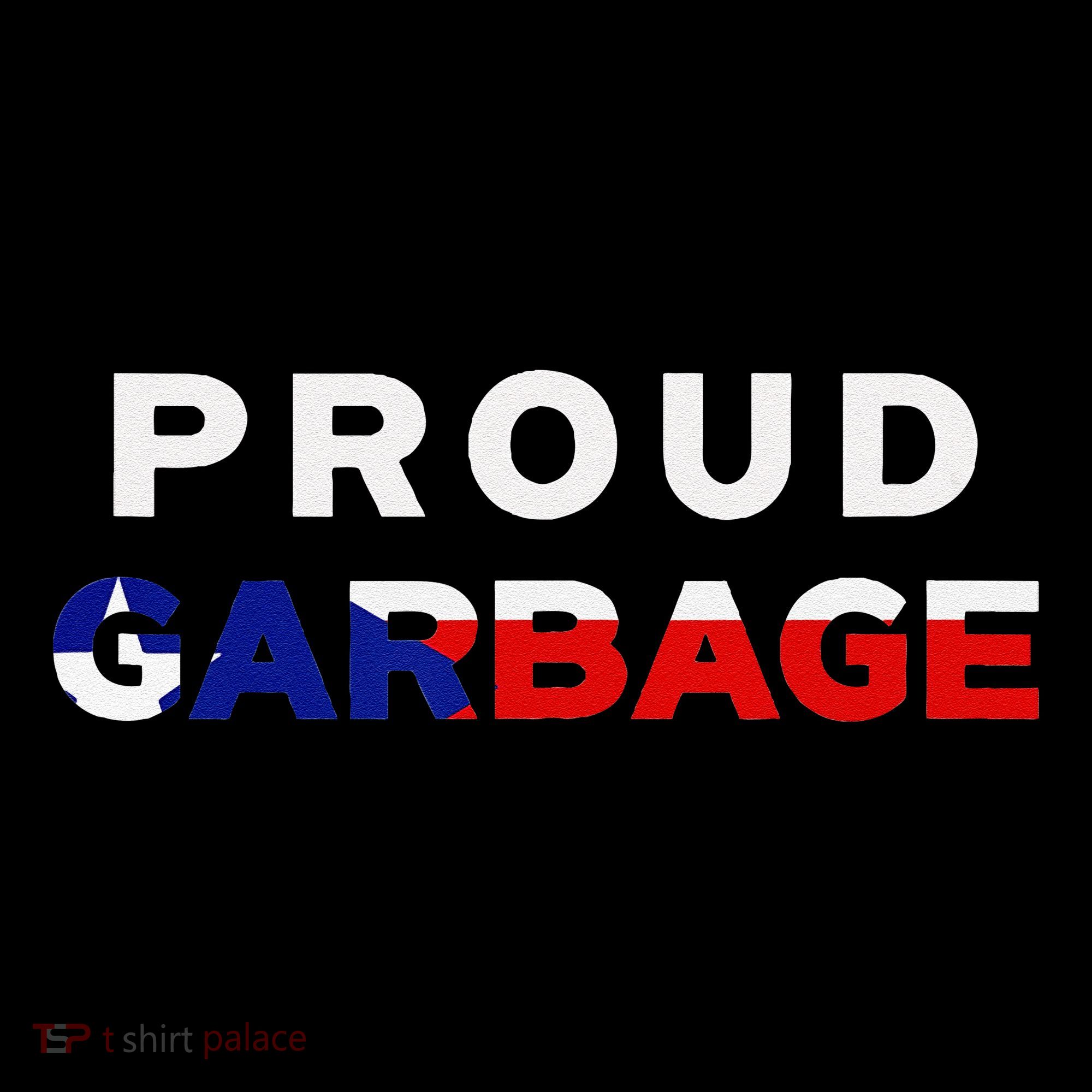 Proud Garbage Peurto Rico Flag Boricua Women's Hoodie