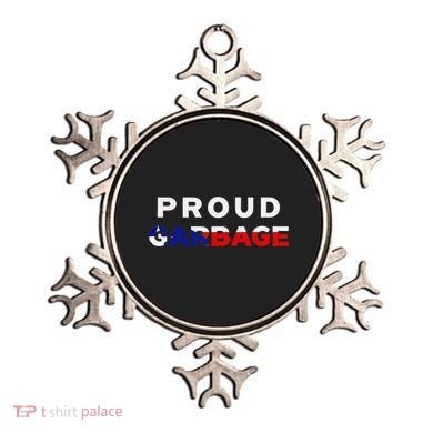 Proud Garbage Peurto Rico Flag Boricua Ornament