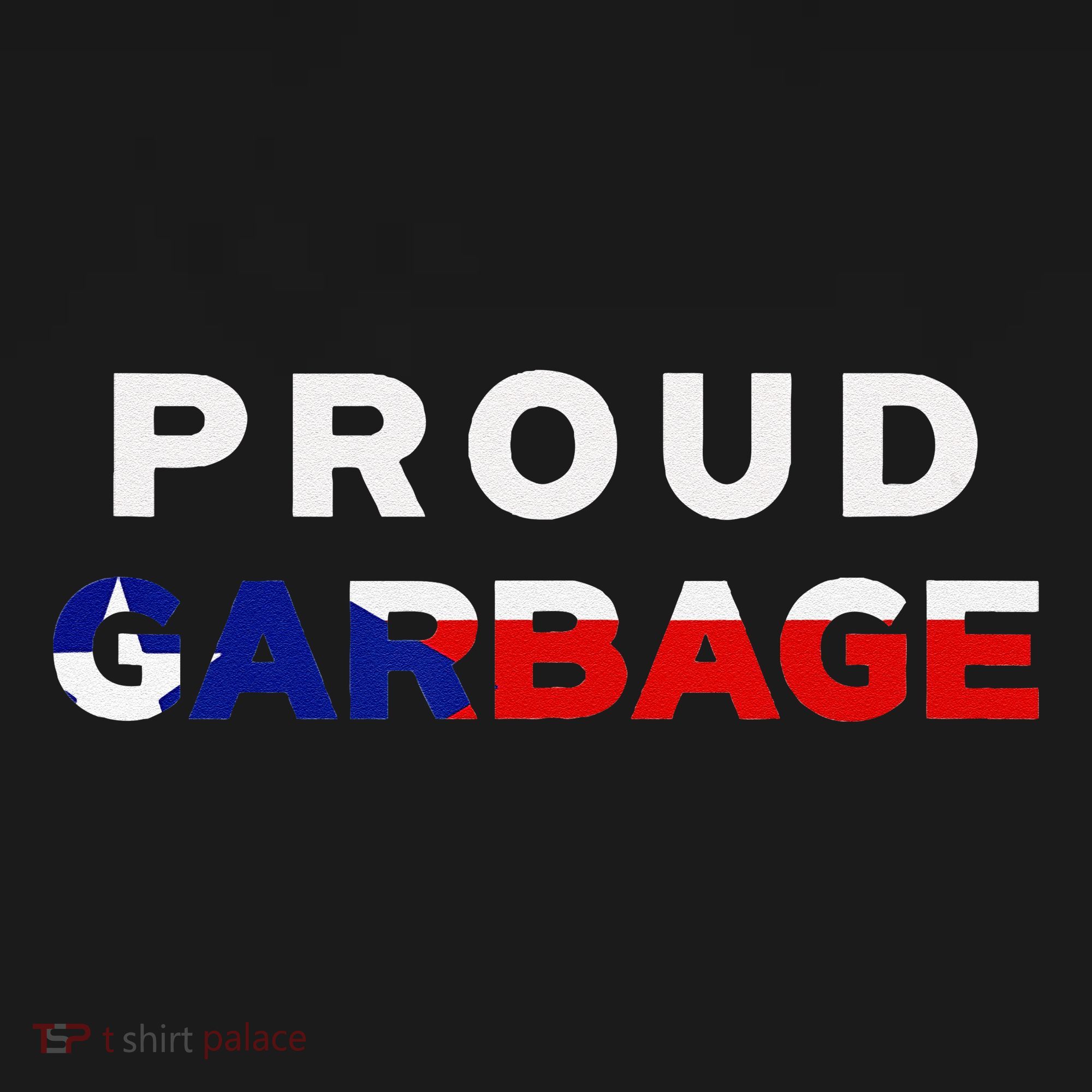 Proud Garbage Peurto Rico Flag Boricua Women's Tank Top
