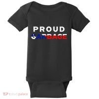 Proud Garbage Peurto Rico Flag Boricua Baby Bodysuit thumb 0
