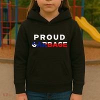 Proud Garbage Peurto Rico Flag Boricua Kids Hoodie thumb 3