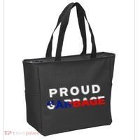 Proud Garbage Peurto Rico Flag Boricua Tote Bag thumb 2