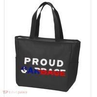 Proud Garbage Peurto Rico Flag Boricua Tote Bag thumb 3