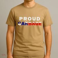Proud Garbage Peurto Rico Flag Boricua T-Shirt thumb 3