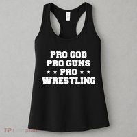 Pro God Pro Guns Pro Wrestling Women's Tank Top thumb 3