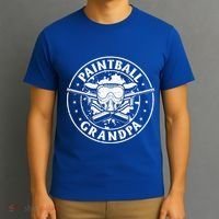 Paintball Grandpa Paintball Player Grandpa Paintballer T-Shirt thumb 3