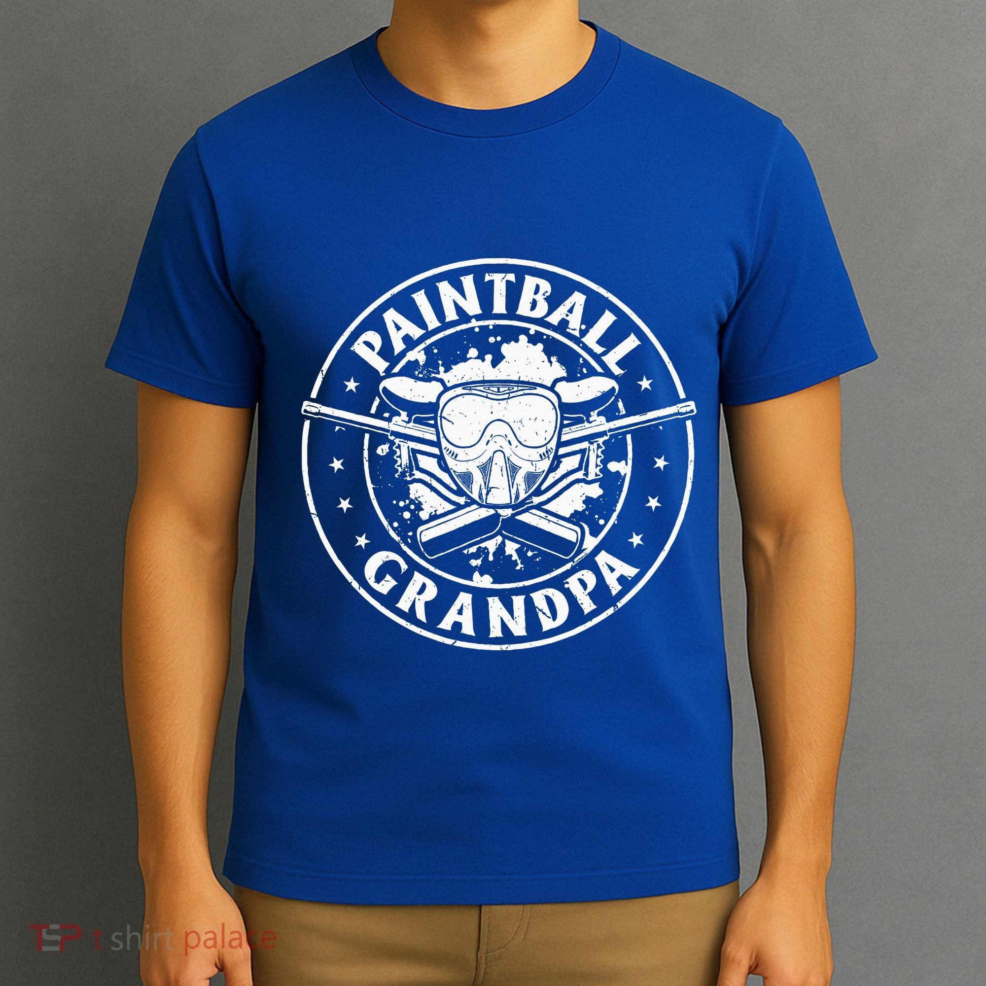 Paintball Grandpa Paintball Player Grandpa Paintballer T-Shirt
