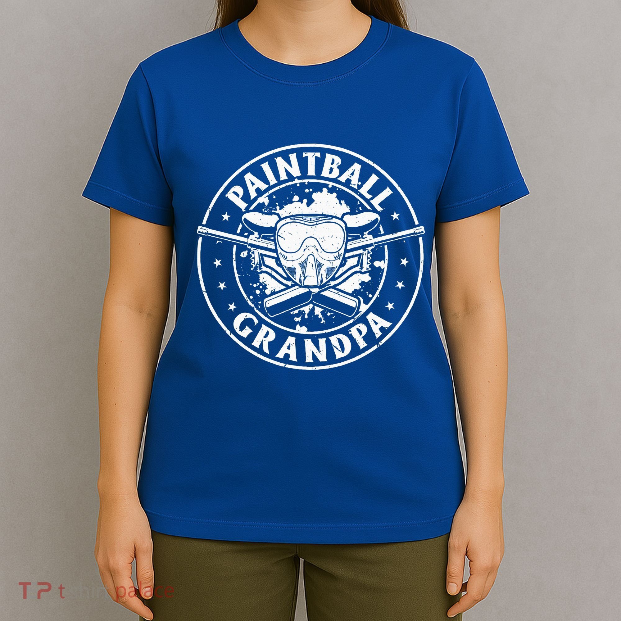 Paintball Grandpa Paintball Player Grandpa Paintballer T-Shirt