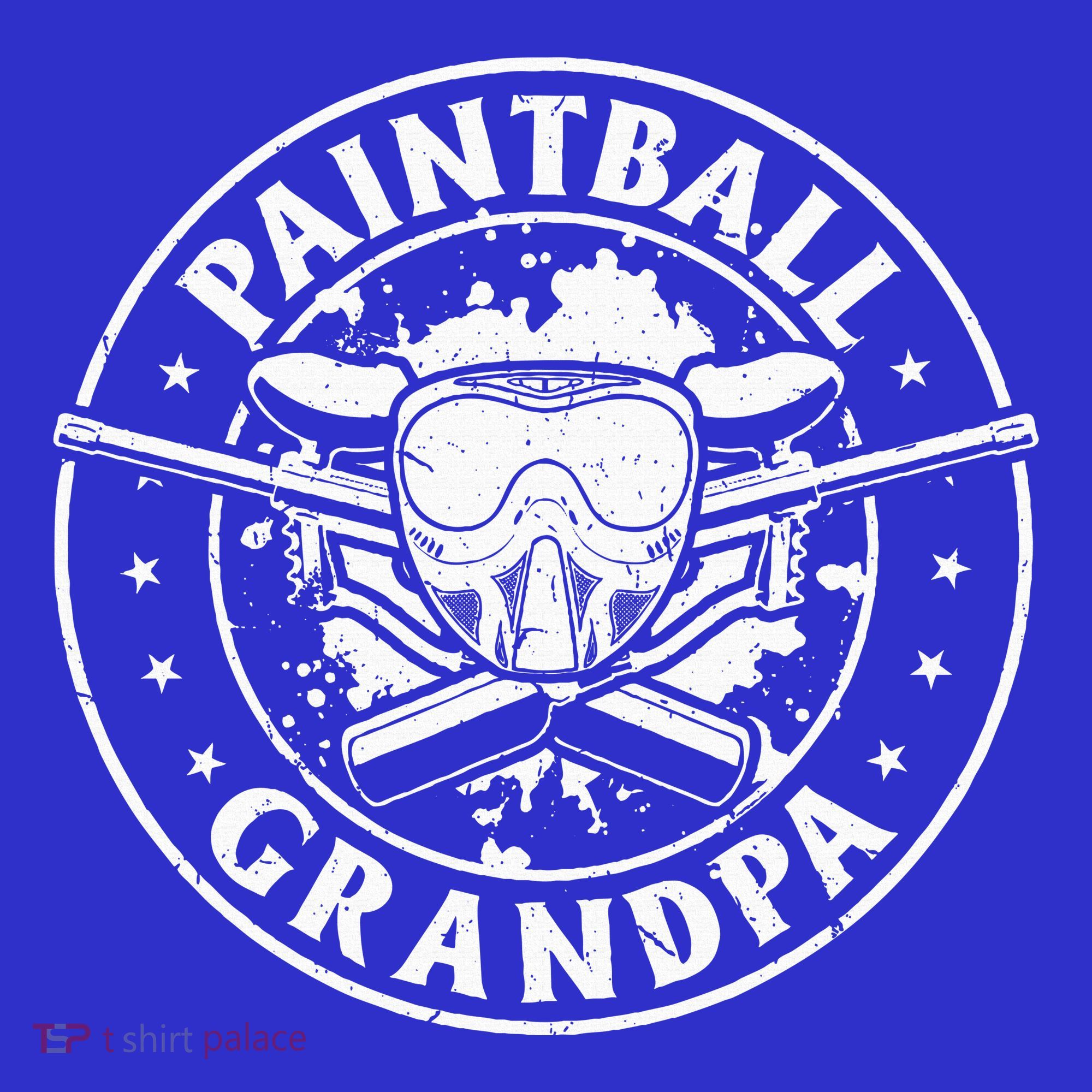 Paintball Grandpa Paintball Player Grandpa Paintballer T-Shirt