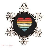 Pianist Gifts Retro Sunset Piano Keyboard Player Teacher Ornament thumb 0