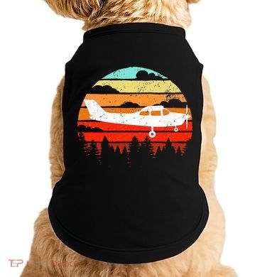 Pilot Gift Retro C172 Aircraft Flying Aviation Doggie Tank