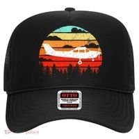 Pilot Gift Retro C172 Aircraft Flying Aviation Hat thumb 0