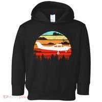 Pilot Gift Retro C172 Aircraft Flying Aviation Toddler Hoodie thumb 0