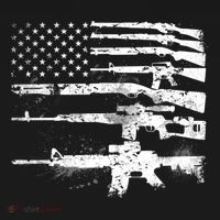 Patriotic Gun Rights 2nd Adt Ar15 American Flag Great Gift Meaningful Gift Doggie Tank thumb 4