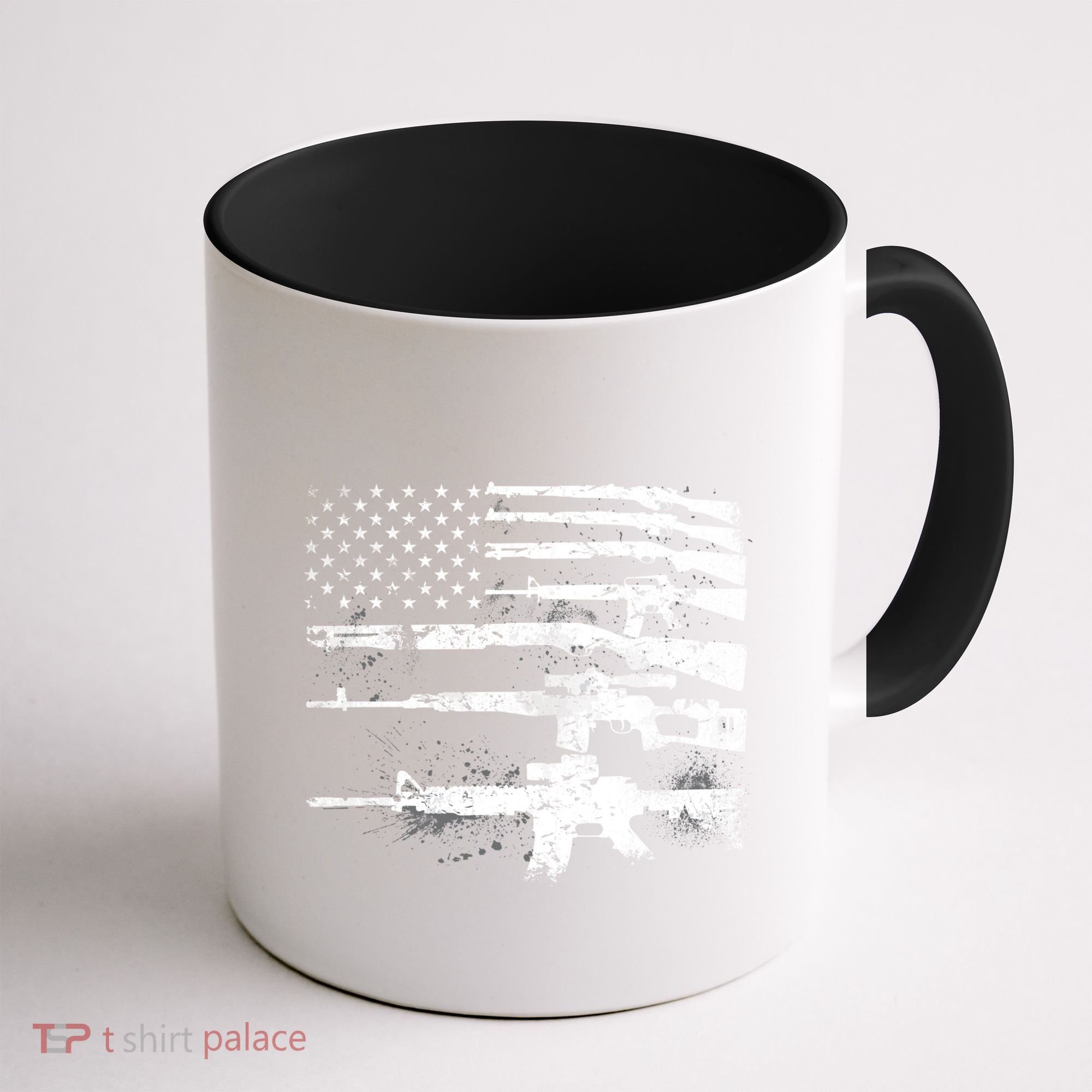 Patriotic Gun Rights 2nd Adt Ar15 American Flag Great Gift Meaningful Gift Coffee Mug