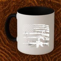 Patriotic Gun Rights 2nd Adt Ar15 American Flag Great Gift Meaningful Gift Coffee Mug thumb 2