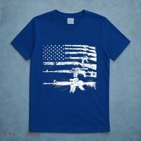 Patriotic Gun Rights 2nd Adt Ar15 American Flag Great Gift Meaningful Gift T-Shirt thumb 5