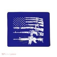 Patriotic Gun Rights 2nd Adt Ar15 American Flag Great Gift Meaningful Gift Mousepad thumb 0