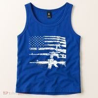 Patriotic Gun Rights 2nd Adt Ar15 American Flag Great Gift Meaningful Gift Tank Top thumb 2