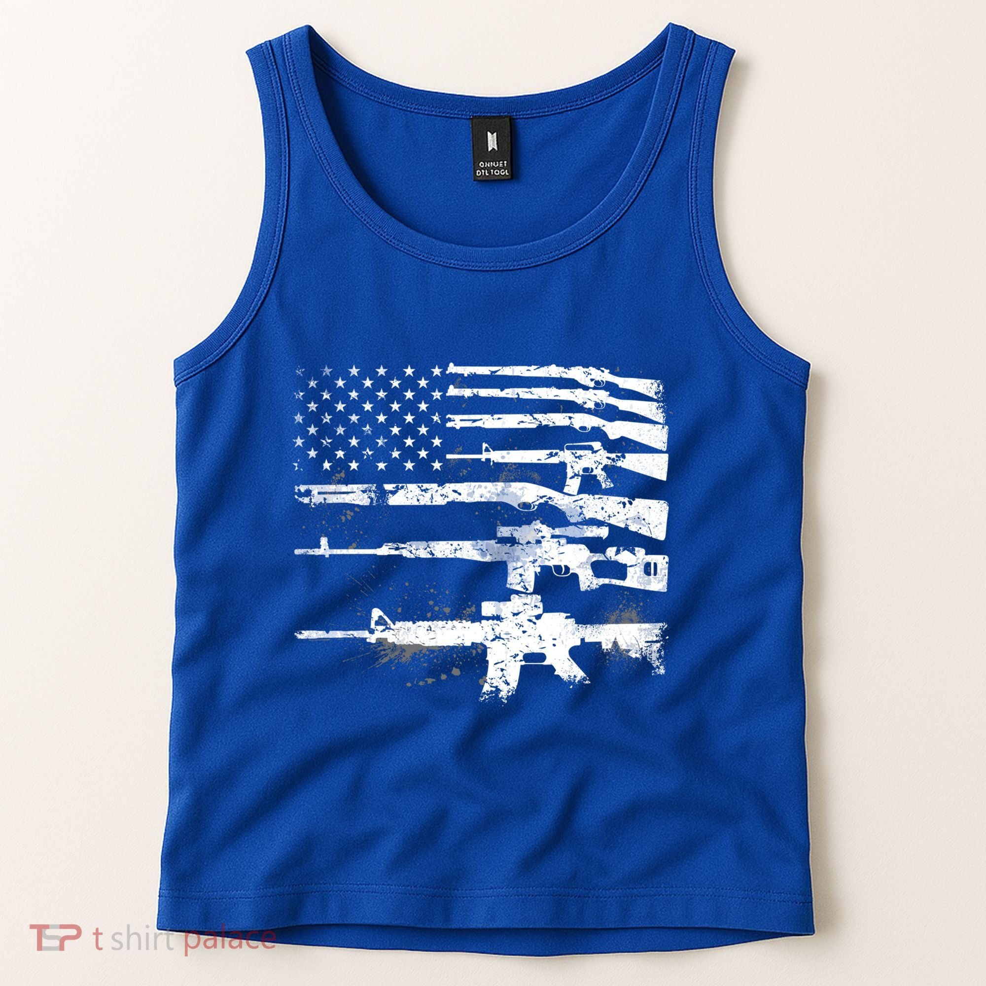 Patriotic Gun Rights 2nd Adt Ar15 American Flag Great Gift Meaningful Gift Tank Top