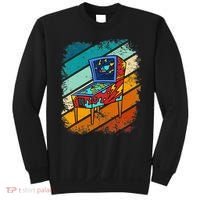 Pinball Gamer Retro Classic Arcade Machine Pin Ball Sweatshirt thumb 0