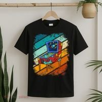 Pinball Gamer Retro Classic Arcade Machine Pin Ball T-Shirt thumb 2