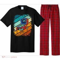 Pinball Gamer Retro Classic Arcade Machine Pin Ball Pajama Set thumb 0