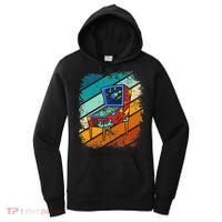 Pinball Gamer Retro Classic Arcade Machine Pin Ball Women's Hoodie thumb 0