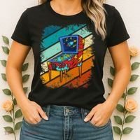Pinball Gamer Retro Classic Arcade Machine Pin Ball Women's T-Shirt thumb 2