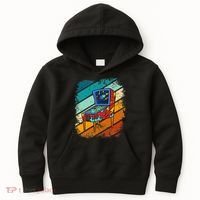 Pinball Gamer Retro Classic Arcade Machine Pin Ball Kids Hoodie thumb 0