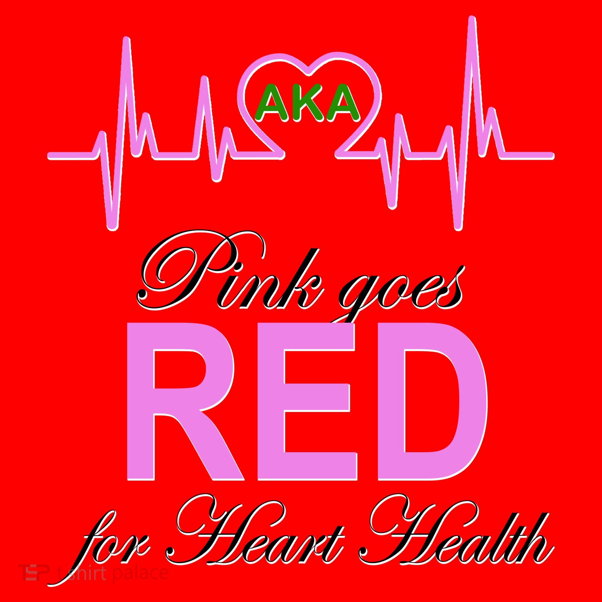 Pink Goes Red For Heart Health Santa Hat
