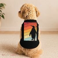 Penguin Gift Retro Style Gift Doggie Tank thumb 2