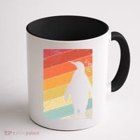 Penguin Gift Retro Style Gift Coffee Mug thumb 1