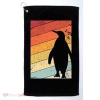 Penguin Gift Retro Style Gift Golf Towel thumb 0