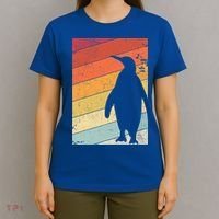 Penguin Gift Retro Style Gift T-Shirt thumb 4
