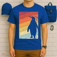 Penguin Gift Retro Style Gift T-Shirt thumb 6