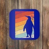 Penguin Gift Retro Style Gift Coaster thumb 0