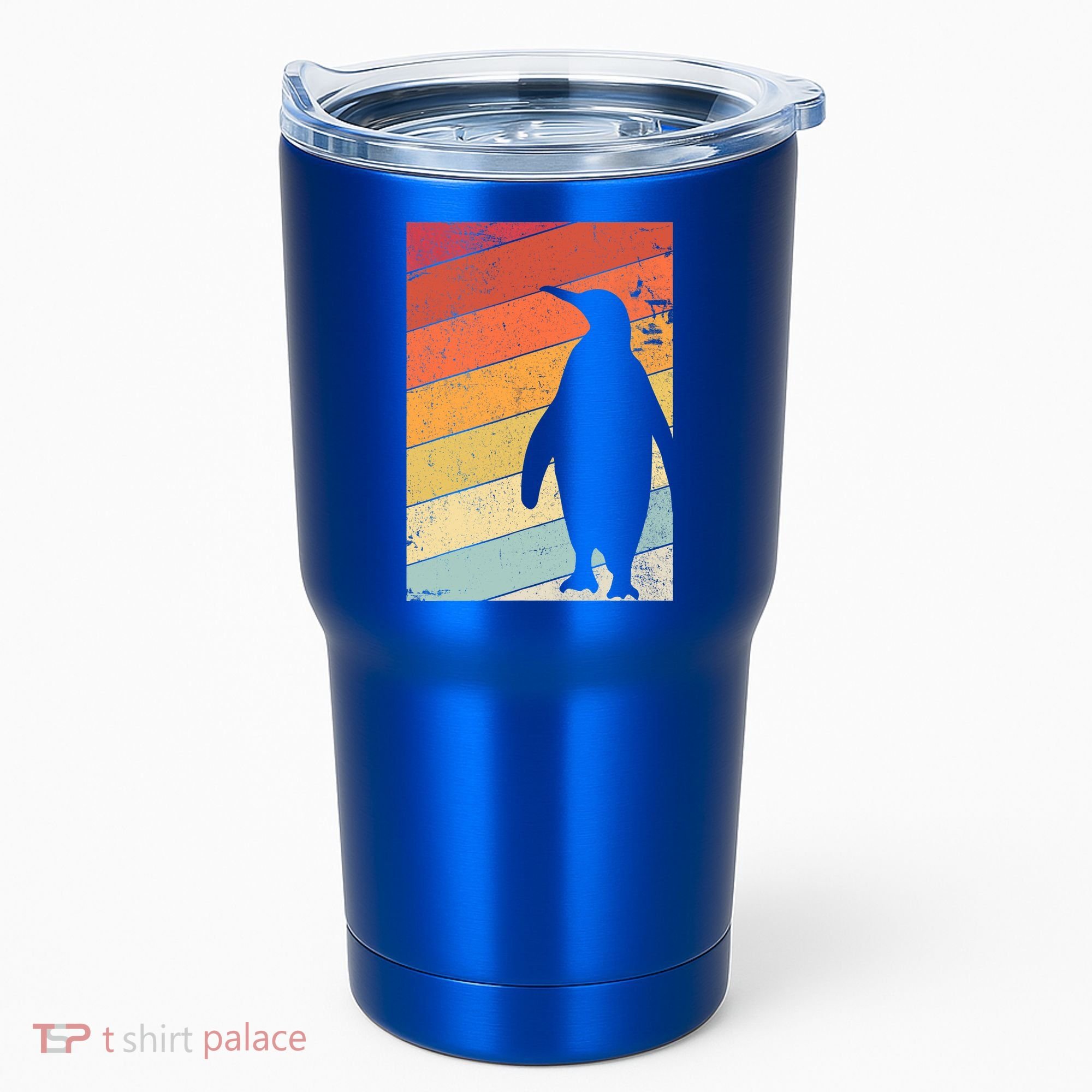 Penguin Gift Retro Style Gift Tumbler