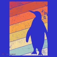 Penguin Gift Retro Style Gift Baby Bodysuit thumb 2