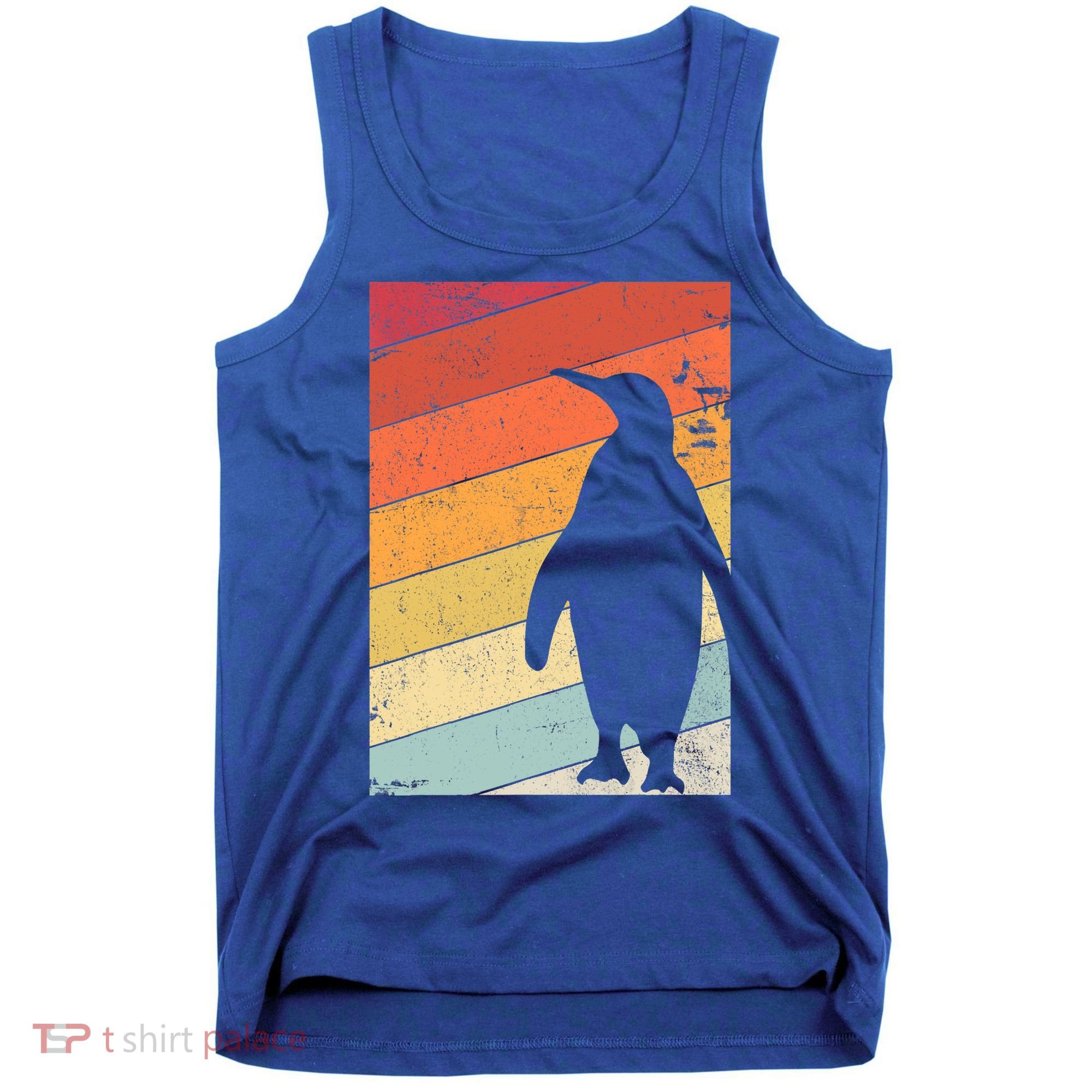 Penguin Gift Retro Style Gift Tank Top