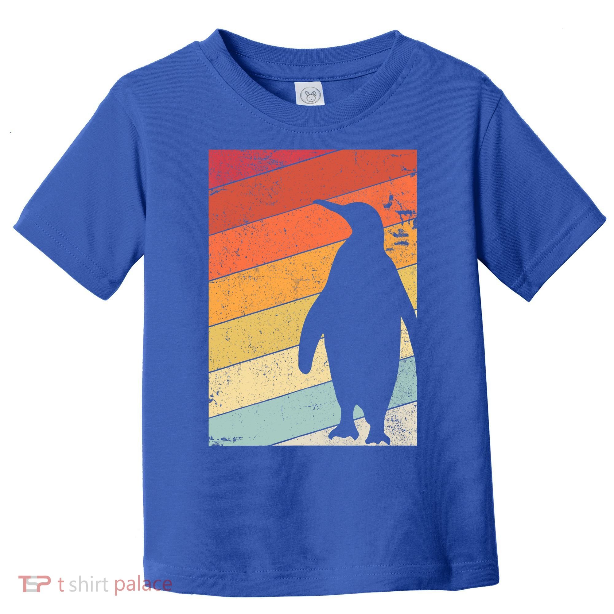 Penguin Gift Retro Style Gift Toddler T-Shirt