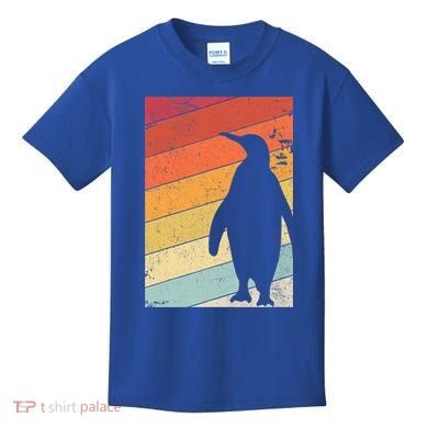 Penguin Gift Retro Style Gift Kids T-Shirt