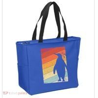 Penguin Gift Retro Style Gift Tote Bag thumb 2