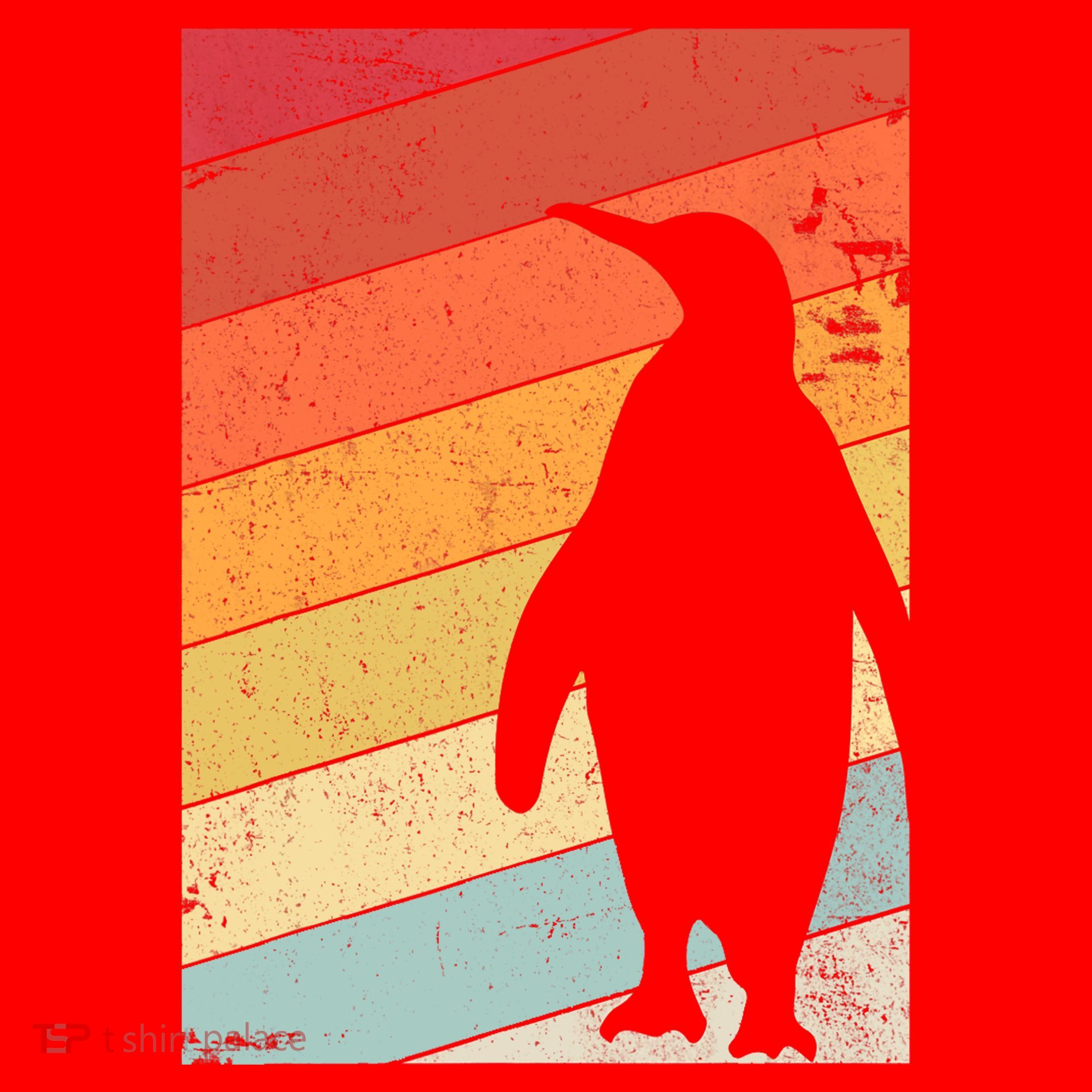 Penguin Gift Retro Style Gift Santa Hat