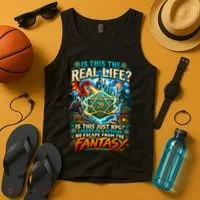 Playing Game RPG Master D20 Tabletop Funny RPG Gamer Tank Top thumb 4