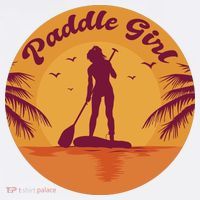 Paddle Girl Sunset Sport Hoodie thumb 7