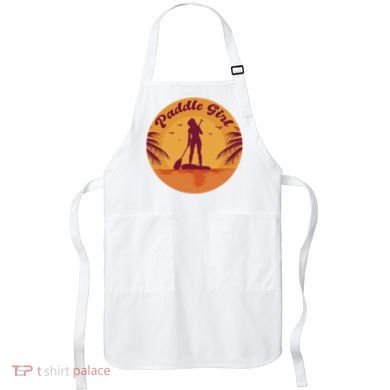 Paddle Girl Sunset Sport Apron