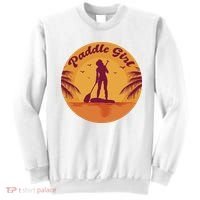 Paddle Girl Sunset Sport Sweatshirt thumb 0