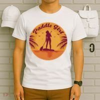 Paddle Girl Sunset Sport T-Shirt thumb 6